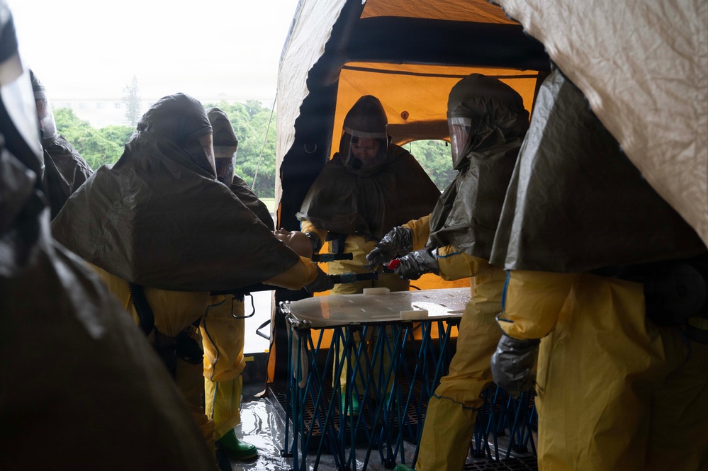 18th MDG strengthens readiness with patient decontamination training