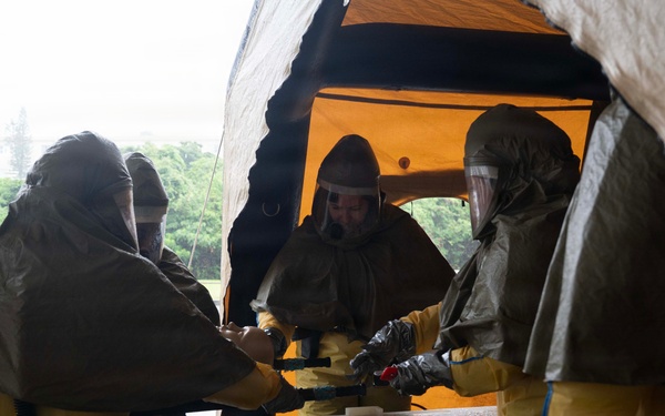 18th MDG strengthens readiness with patient decontamination training