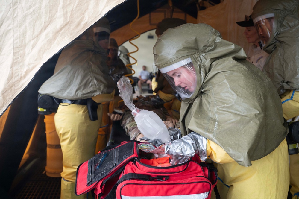 18th MDG strengthens readiness with patient decontamination training