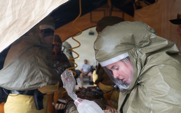 18th MDG strengthens readiness with patient decontamination training