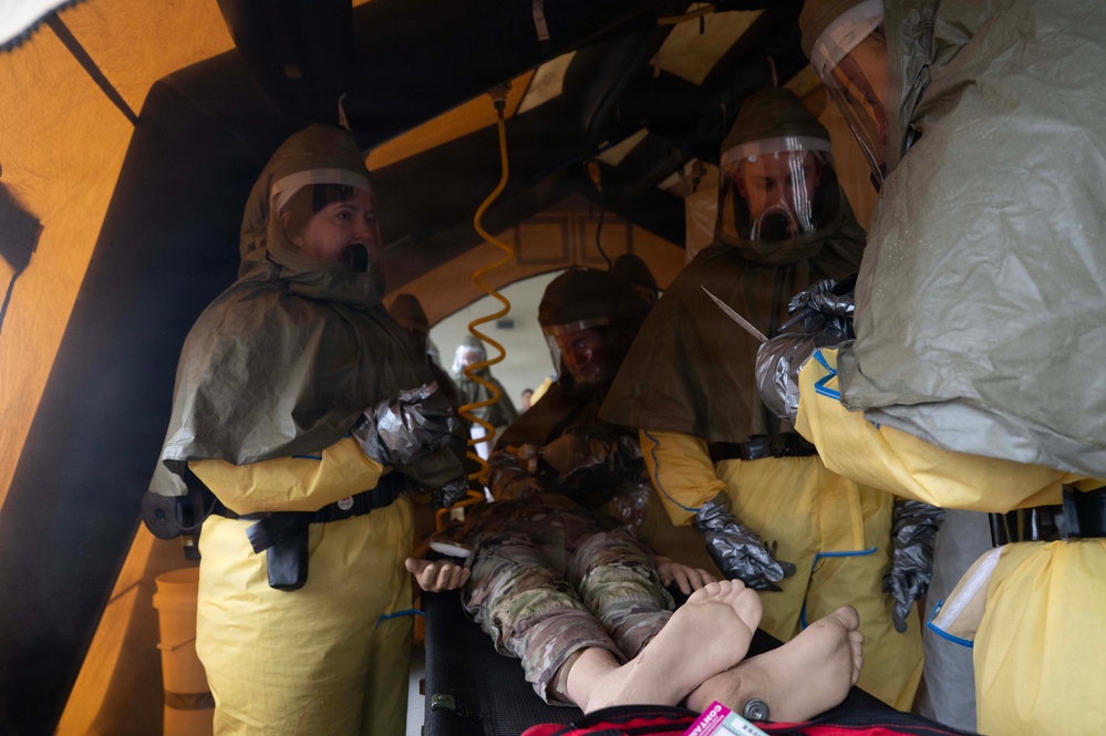18th MDG strengthens readiness with patient decontamination training