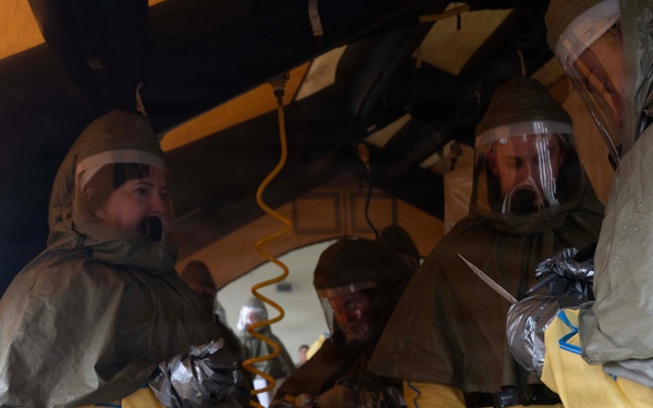 18th MDG strengthens readiness with patient decontamination training
