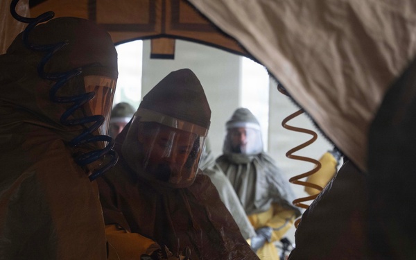 18th MDG strengthens readiness with patient decontamination training