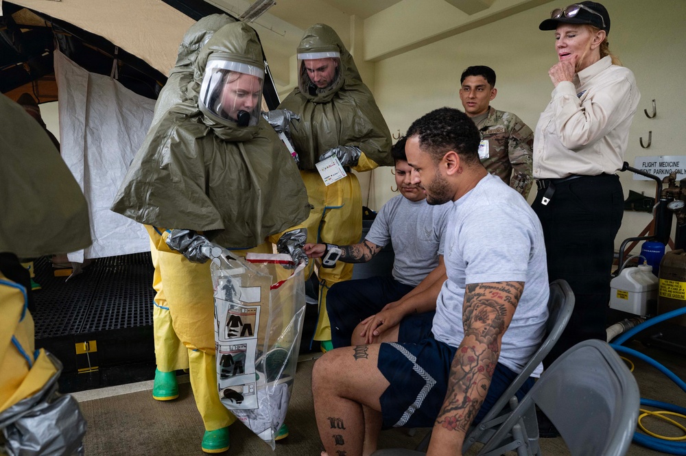 18th MDG strengthens readiness with patient decontamination training