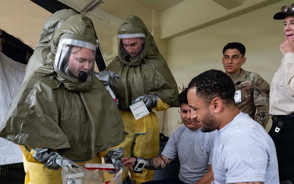 18th MDG strengthens readiness with patient decontamination training
