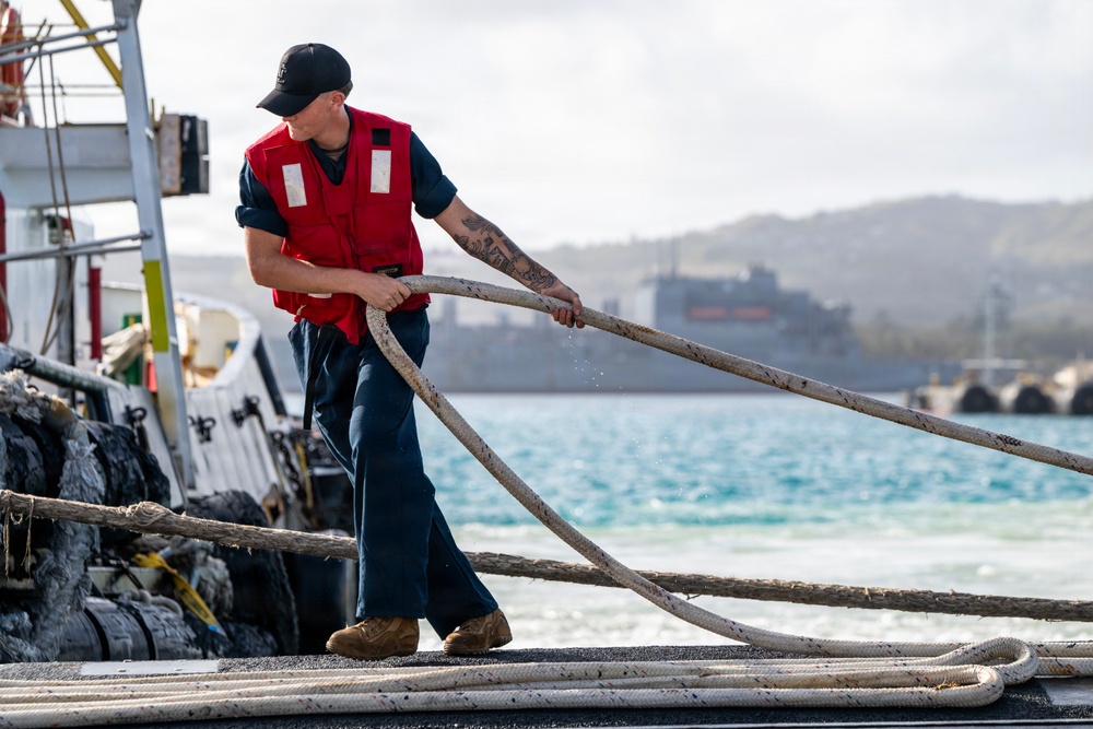 USS Jefferson City (SSN 759) returns to Naval Base Guam