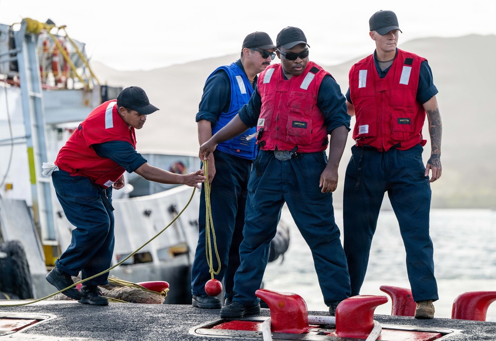 USS Jefferson City (SSN 759) returns to Naval Base Guam