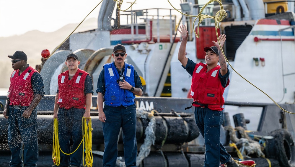 USS Jefferson City (SSN 759) returns to Naval Base Guam