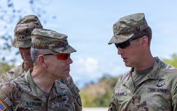 Balikatan 2026: U.S Army Lt. Gen McFarlane visits Command Node, Field Hospital in the Philippines