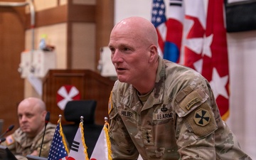 Eighth Army welcomes Trilateral Junior Officer Exchange Program participants