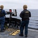 USS Mustin conducts a live-fire exercise