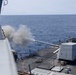 USS Mustin conducts a live-fire exercise with a Mark 45 5-inch gun