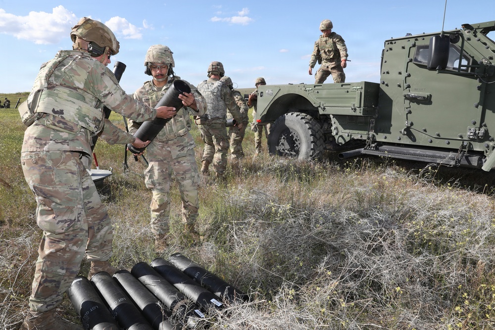 OARNG and IARNG Conduct MORTEX at OCTC