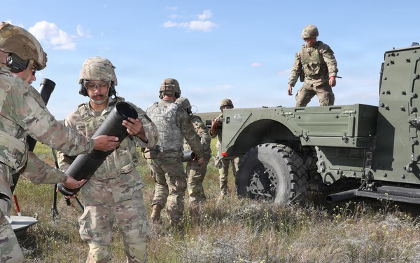 OARNG and IARNG Conduct MORTEX at OCTC