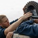 USS Mustin conducts a live-fire exercise with a Mk 38 Mod 4 machine gun