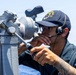 USS Mustin conducts bridge operations