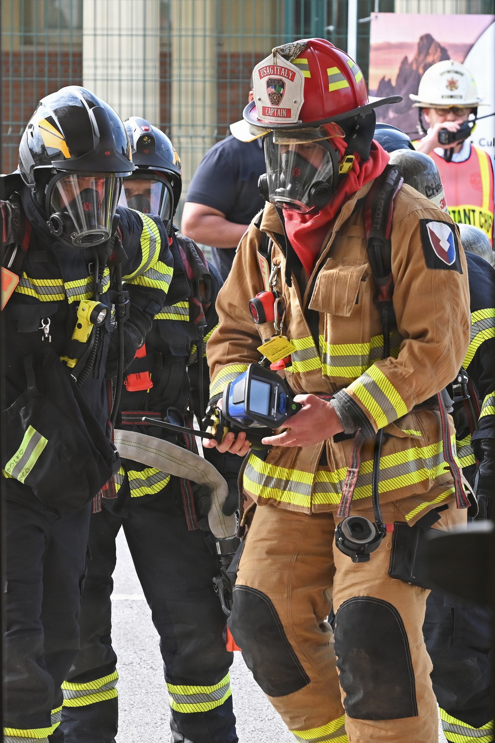 USAG Italy Conducts Emergency Response Exercise