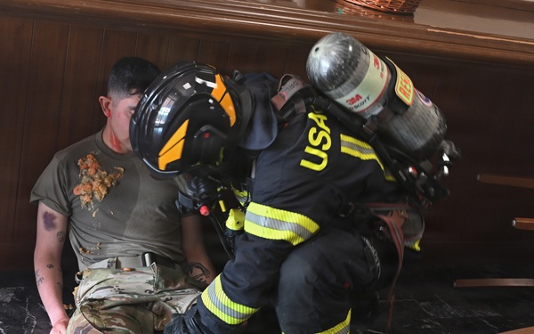 USAG Italy Conducts Emergency Response Exercise