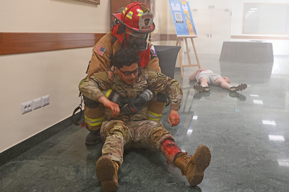 USAG Italy Conducts Emergency Response Exercise