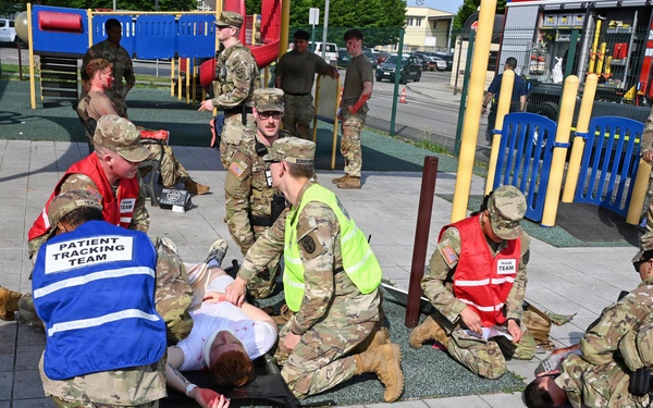 USAG Italy Conducts Emergency Response Exercise