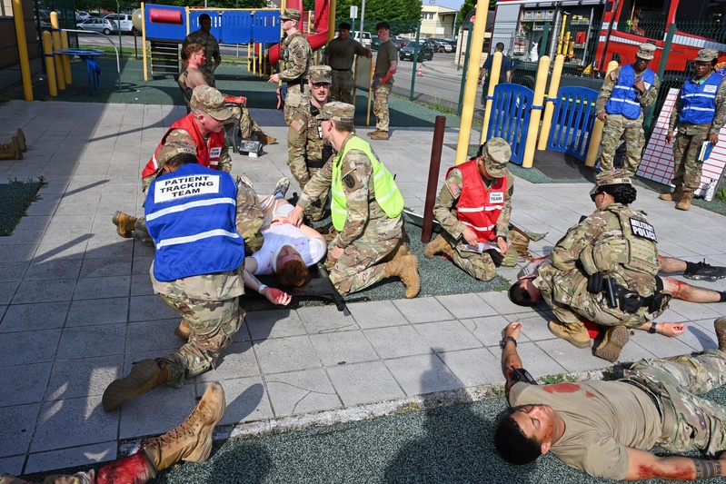 USAG Italy Conducts Emergency Response Exercise