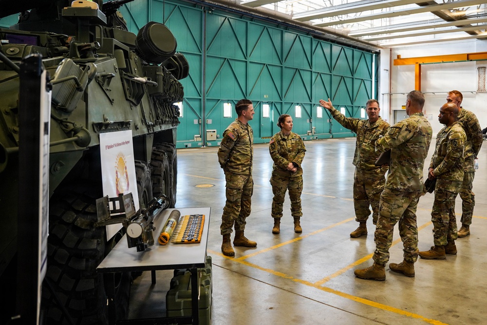 SECARMY visits 10th AAMDC and 12th CAB in Ansbach, Germany