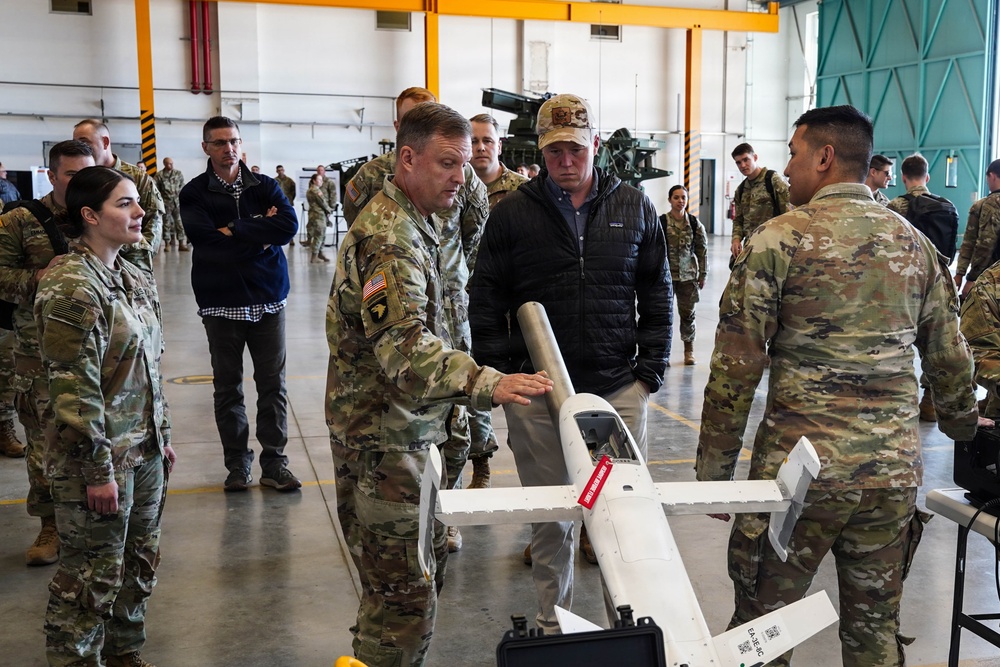 SECARMY visits 10th AAMDC and 12th CAB in Ansbach, Germany