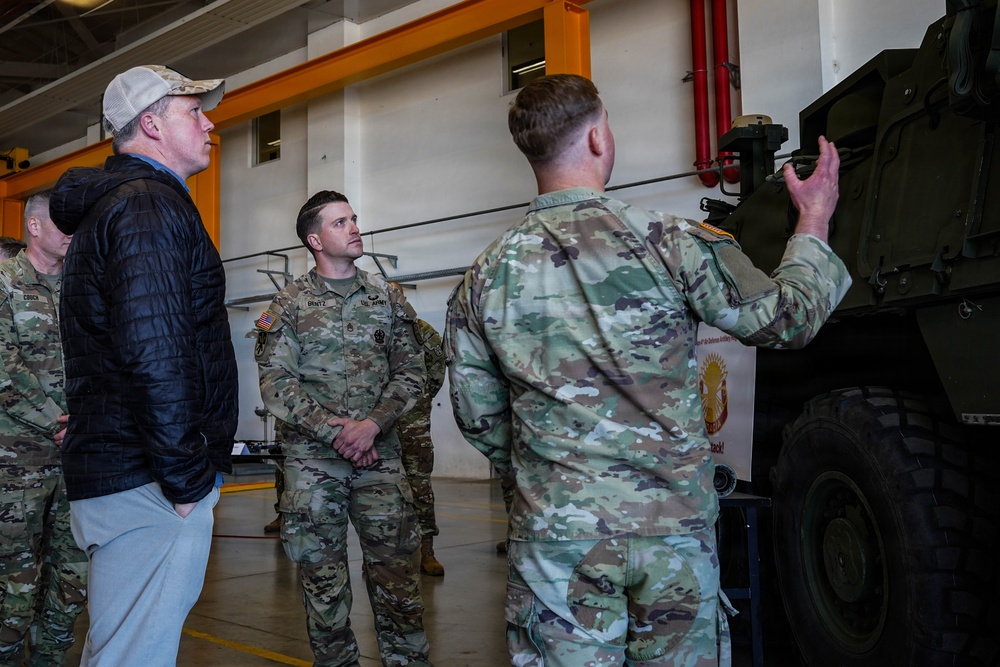 SECARMY visits 10th AAMDC and 12th CAB in Ansbach, Germany