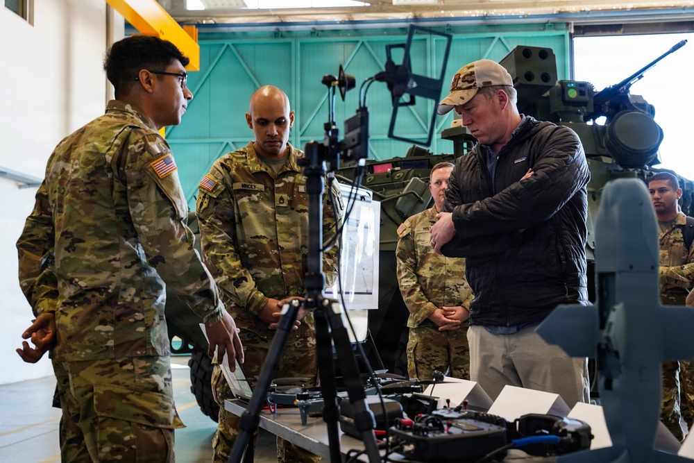 SECARMY visits 10th AAMDC and 12th CAB in Ansbach, Germany