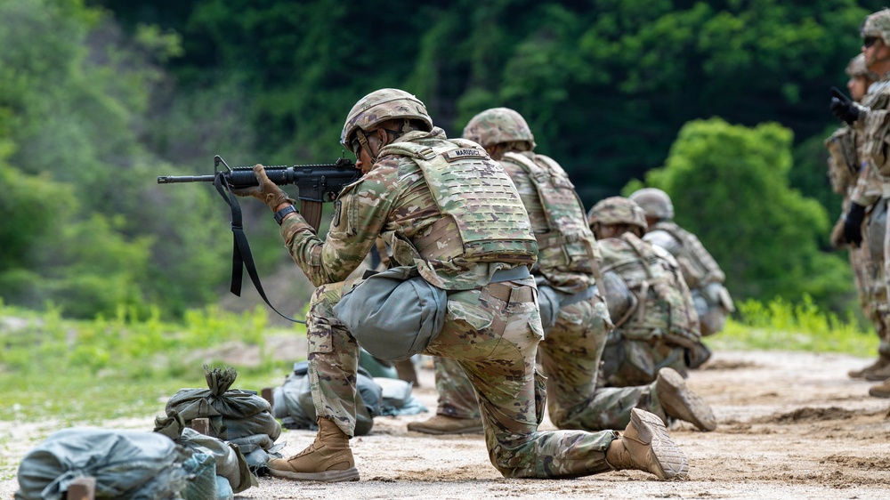 8th Army Best Squad Competition - Stress Shoot Event
