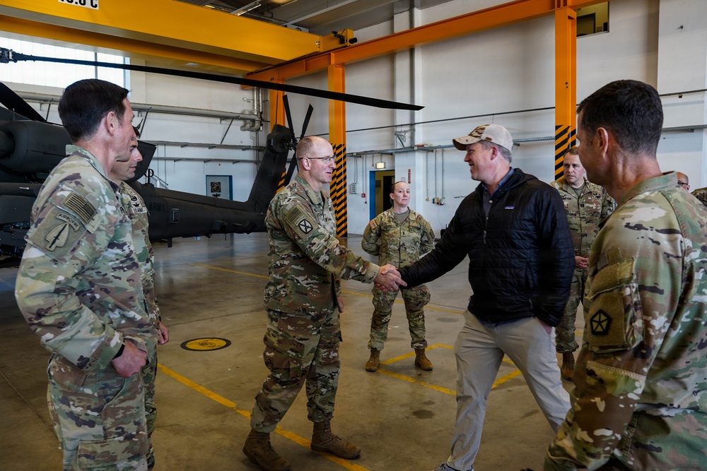 SECARMY visits 10th AAMDC and 12th CAB in Ansbach, Germany