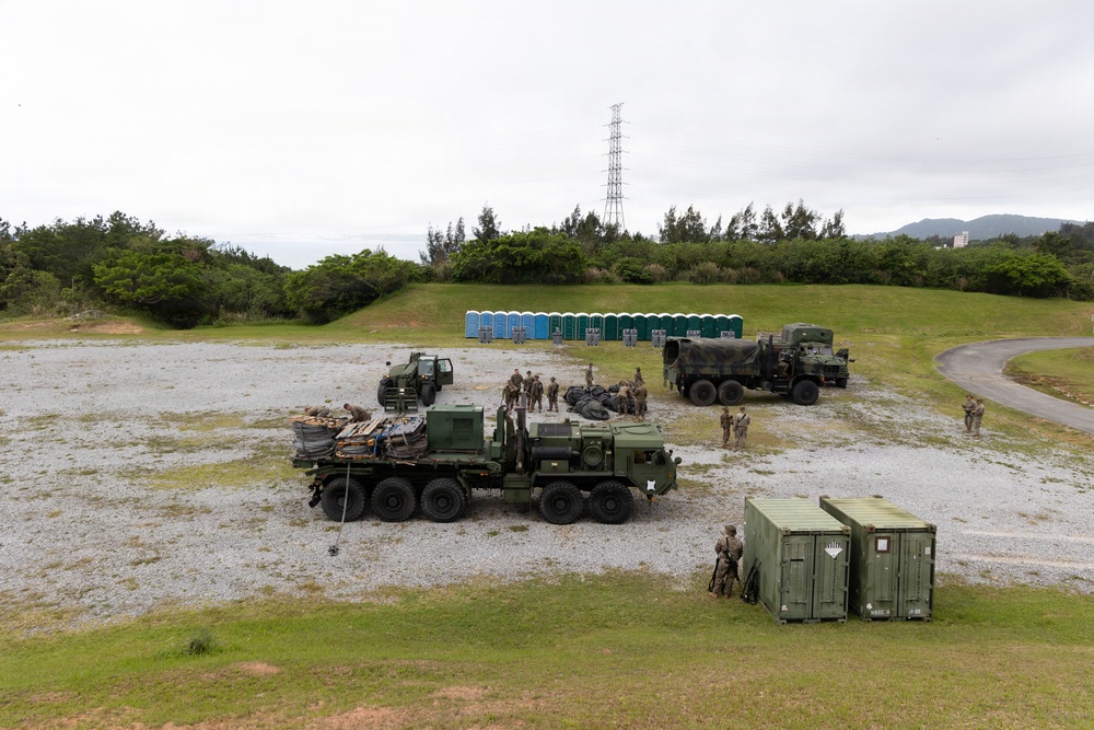 7th Communication Battalion establishes command post during Kaiju Rain 26