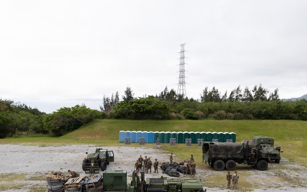 7th Communication Battalion establishes command post during Kaiju Rain 26