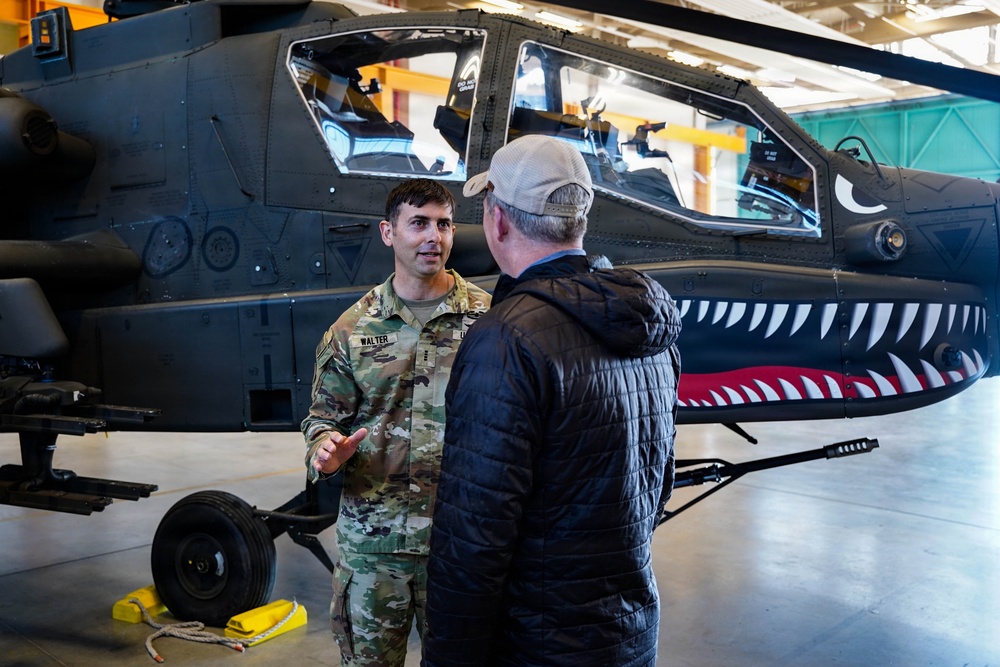 SECARMY visits 10th AAMDC and 12th CAB in Ansbach, Germany