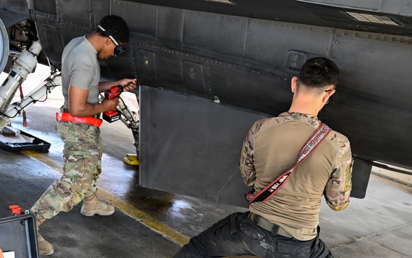 Fixing a F-16 Fighting Falcon