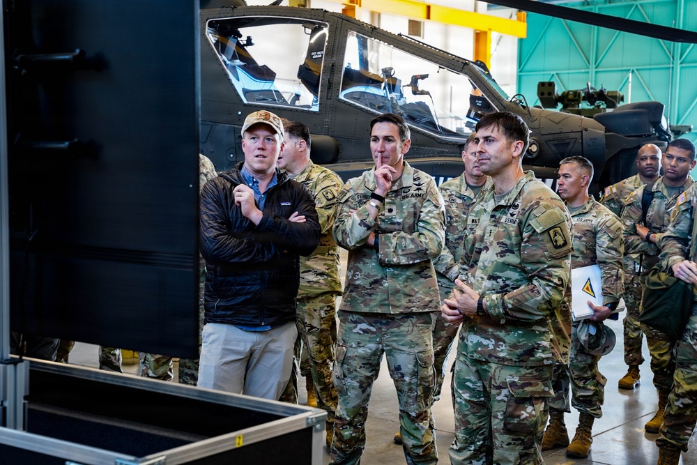 SECARMY visits 10th AAMDC and 12th CAB in Ansbach, Germany