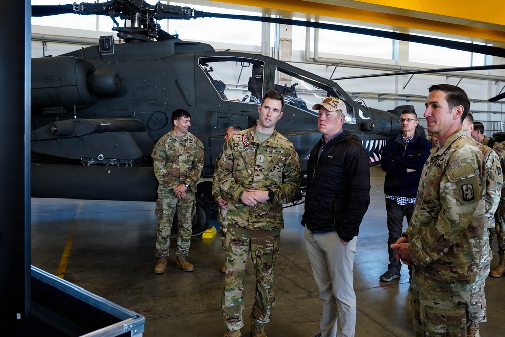 SECARMY visits 10th AAMDC and 12th CAB in Ansbach, Germany