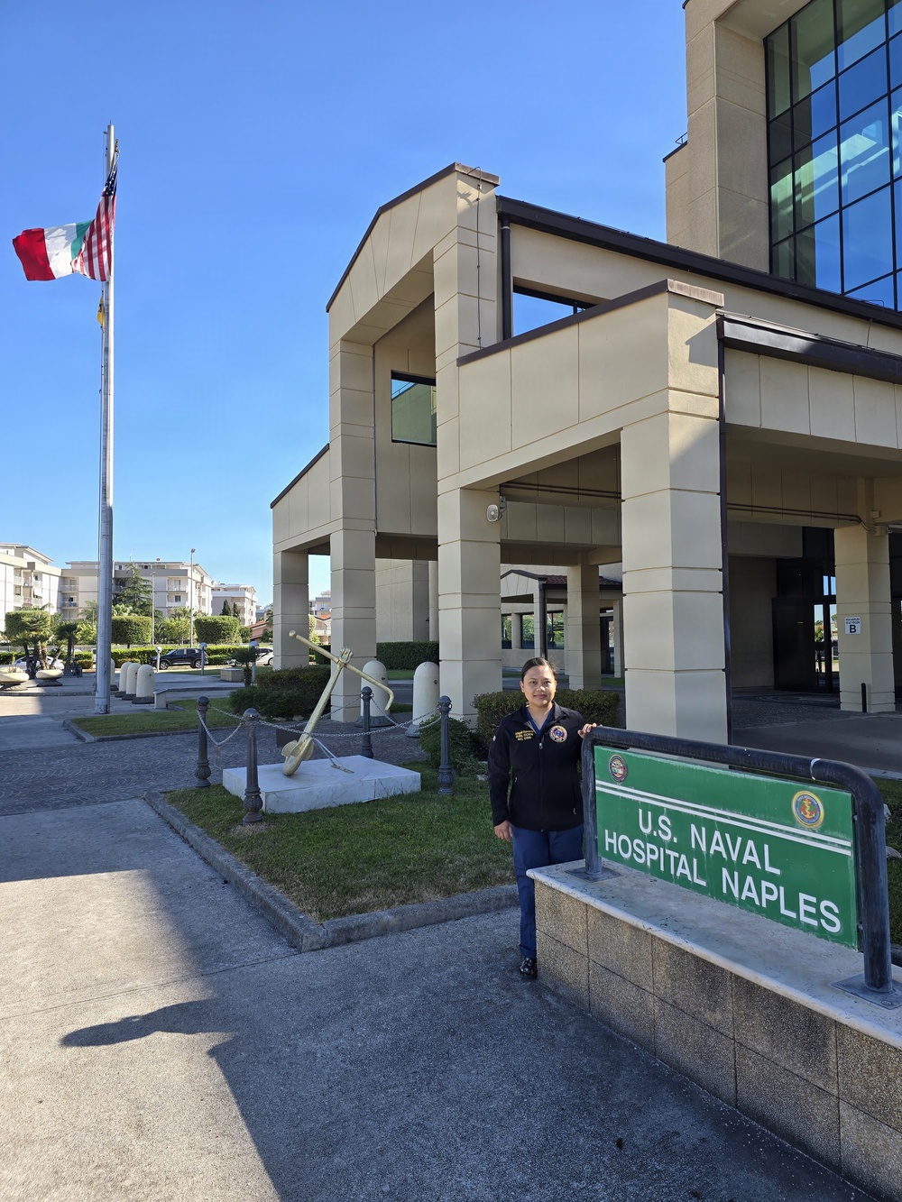 U.S. Naval Hospital Naples - Nurses Week - LT Abigail Doromal