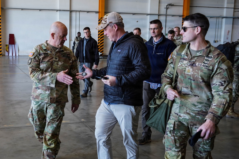 SECARMY visits 10th AAMDC and 12th CAB in Ansbach, Germany
