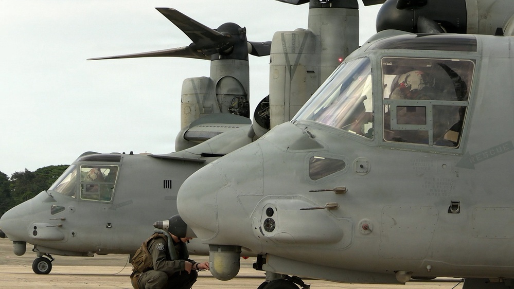 Balikatan 2026: U.S. Marines with MRF-D 26 depart Antonio Bautista Air Base for MKTSO-W