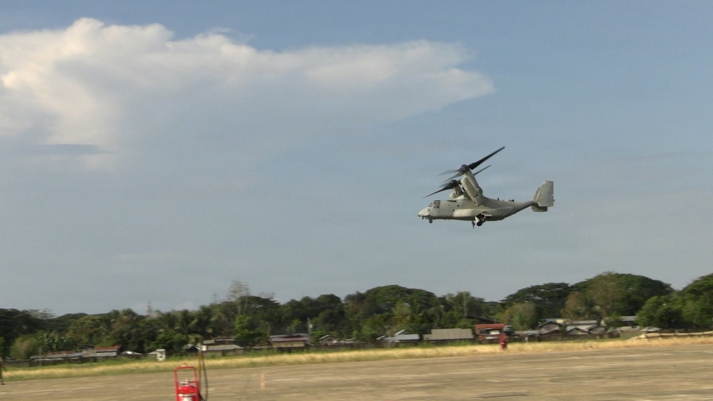 Balikatan 2026: U.S. Marines with MRF-D 26 depart Antonio Bautista Air Base for MKTSO-W