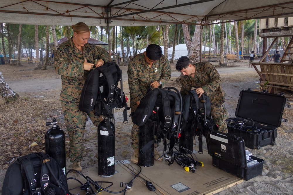 Armed Forces of the Philippines, U.S., Australia, and New Zealand conduct a Counter Landing Live-fire Event