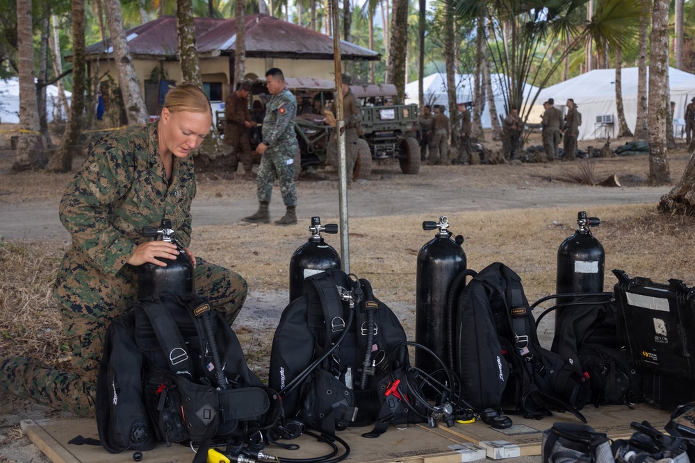 Armed Forces of the Philippines, U.S., Australia, and New Zealand conduct a Counter Landing Live-fire Event