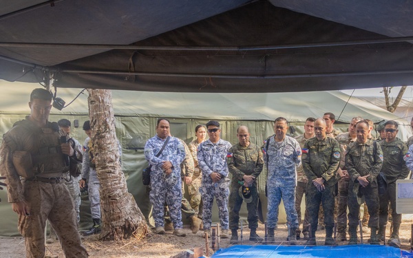 Armed Forces of the Philippines, U.S., Australia, and New Zealand conduct a Counter Landing Live-fire Event