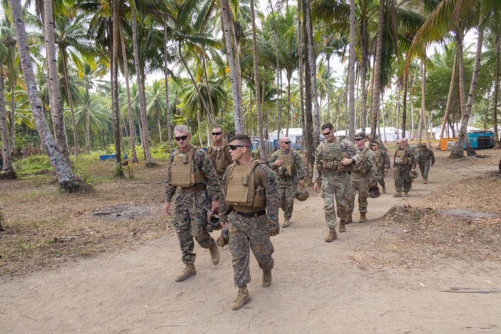 Armed Forces of the Philippines, U.S., Australia, and New Zealand conduct a Counter Landing Live-fire Event