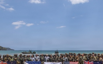 Armed Forces of the Philippines, U.S., Australia, and New Zealand conduct a Counter Landing Live-fire Event