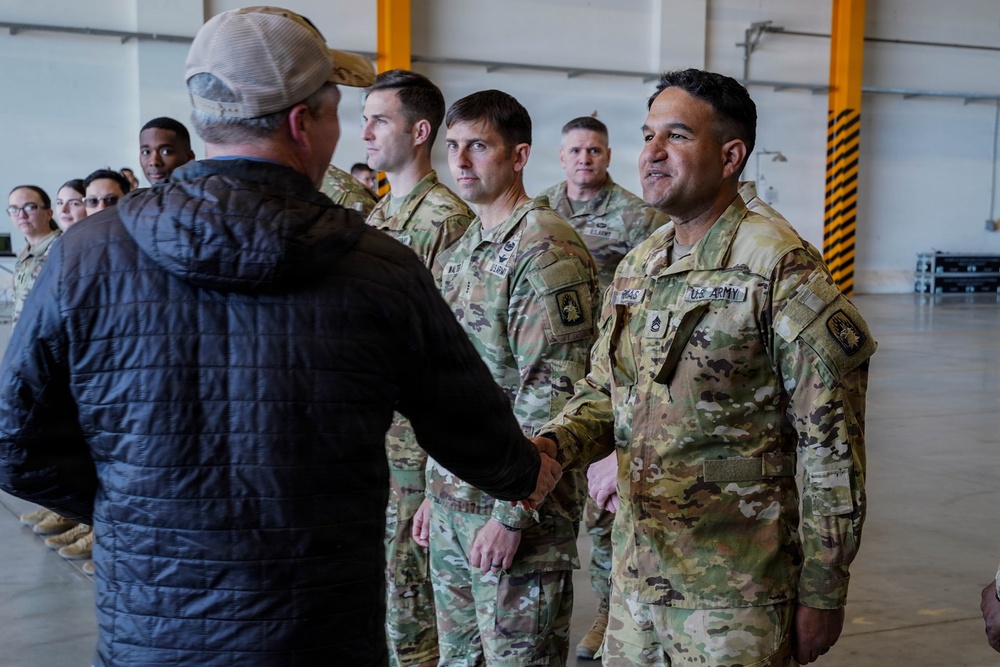 SECARMY visits 10th AAMDC and 12th CAB in Ansbach, Germany