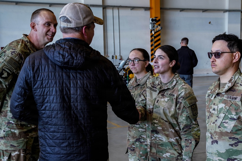 SECARMY visits 10th AAMDC and 12th CAB in Ansbach, Germany