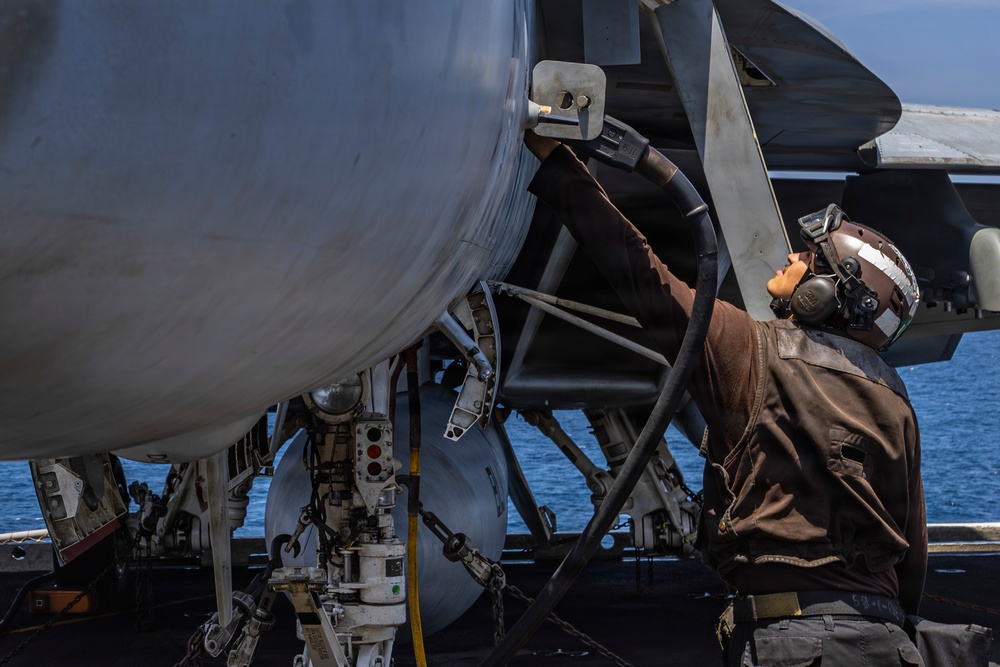 Abraham Lincoln Conducts Flight Operations