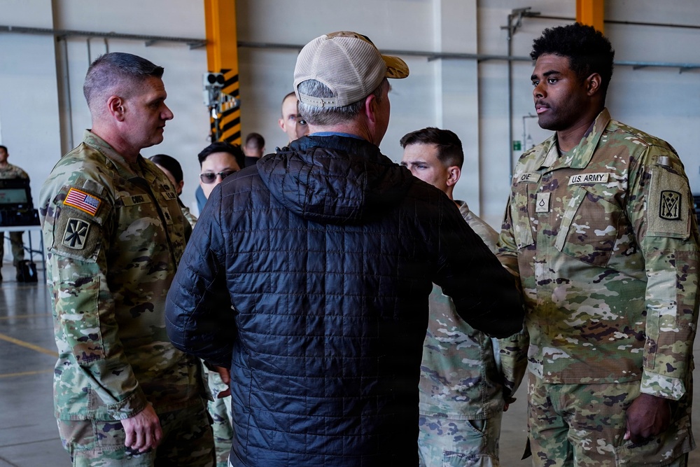 SECARMY visits 10th AAMDC and 12th CAB in Ansbach, Germany